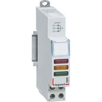 Voyant lumineux Legrand 412934 - Multicolore 230V AC - Publicité Voyant lumineux Legrand 412934 - Multicolore 230V AC - Publicité