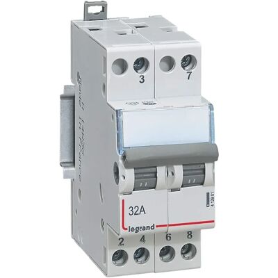 Interruptor Legrand 412901 2P 32A - IP20 Interruptor Legrand 412901 2P 32A - IP20