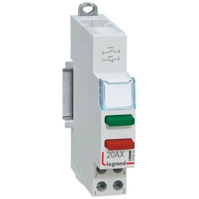 Legrand 412916 Interruptor de Circuito - Doble Botón Pulsador Legrand 412916 Interruptor de Circuito - Doble Botón Pulsador
