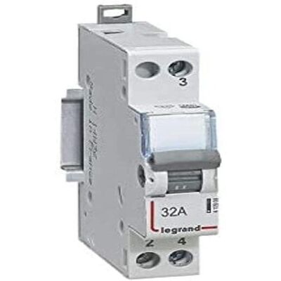 Legrand 412902 Modularschalter - 32A, Weiss, Mittelstellung - Schalter Legrand 412902 Modularschalter - 32A, Weiss, Mittelstellung - Schalter