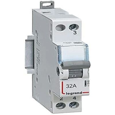 Legrand 412900 Interrupteur - 32A 1 Module - Publicité Legrand 412900 Interrupteur - 32A 1 Module - Publicité