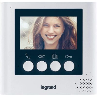 Legrand 369115 Biały 4,3-calowy wideodomofon Legrand 369115 Biały 4,3-calowy wideodomofon