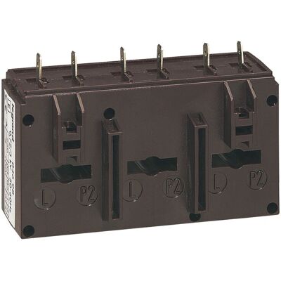 Transformador de corriente Legrand 412158 - Trifásico, 400A/5A, 4VA Transformador de corriente Legrand 412158 - Trifásico, 400A/5A, 4VA