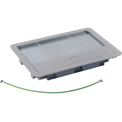 Legrand 088003 Edelstahlabdeckung für Bodenbox - Kabelkanalzubehör Legrand 088003 Edelstahlabdeckung für Bodenbox - Kabelkanalzubehör