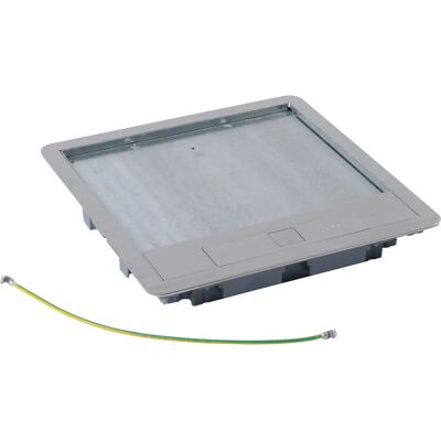 Legrand Edelstahlbodenabdeckung - 16/24 Module - Kabelmanagement Legrand Edelstahlbodenabdeckung - 16/24 Module - Kabelmanagement