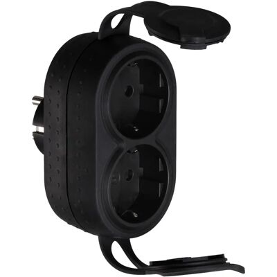 Legrand 050490 Adaptateur double en caoutchouc - Accessoire pour tableau électrique - Publicité Legrand 050490 Adaptateur double en caoutchouc - Accessoire pour tableau électrique - Publicité
