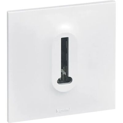 Enchufe de teléfono Neptune de Legrand, forma de T, 8 contactos Enchufe de teléfono Neptune de Legrand, forma de T, 8 contactos