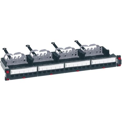 Legrand 033750 Panneau de brassage - 24 RJ45 UTP 1U 19'' Gigabit Legrand 033750 Panneau de brassage - 24 RJ45 UTP 1U 19'' Gigabit