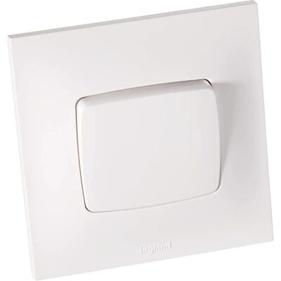 Legrand GSA 10A - Interrupteur va & vient - Interrupteur Électrique - Publicité Legrand GSA 10A - Interrupteur va & vient - Interrupteur Électrique - Publicité
