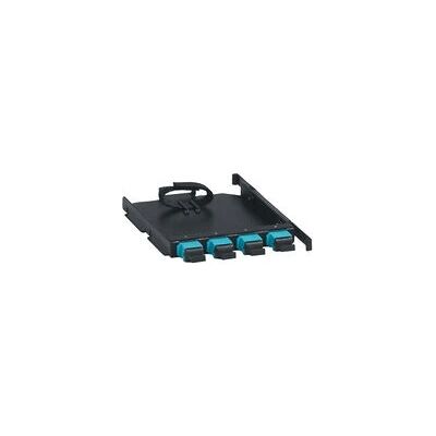 Legrand 032156 Fiber Optic Adapter - MTP 4x - Black, Blue Legrand 032156 Fiber Optic Adapter - MTP 4x - Black, Blue