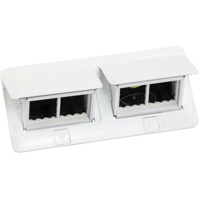 Legrand 654004 Boîte électrique blanche - Modules 2x4 - Publicité Legrand 654004 Boîte électrique blanche - Modules 2x4 - Publicité