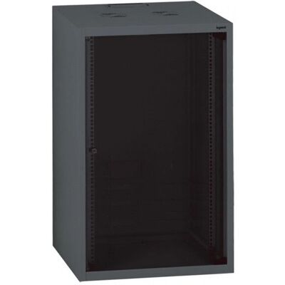 Legrand Linkeo Wandmontierter 21U Rack - Schwarz Legrand Linkeo Wandmontierter 21U Rack - Schwarz