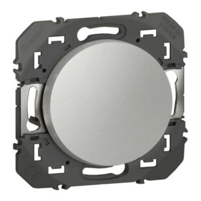 Legrand GAMBA600104 Interrupteur lumière - Bouton aluminium - Publicité Legrand GAMBA600104 Interrupteur lumière - Bouton aluminium - Publicité