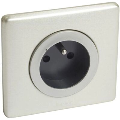 Legrand 067775 Titanium Stopcontact - Socket Outlet Legrand 067775 Titanium Stopcontact - Socket Outlet