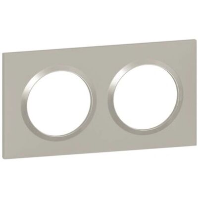 Legrand Wandplaat - Rechthoekig 2-gang Plume Afwerking Legrand Wandplaat - Rechthoekig 2-gang Plume Afwerking