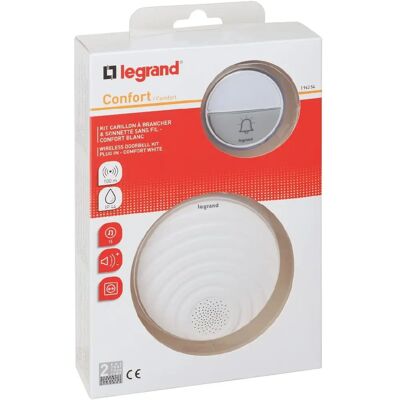 Legrand Funk Türklingel-Set - Weiß, 15 Melodien Legrand Funk Türklingel-Set - Weiß, 15 Melodien
