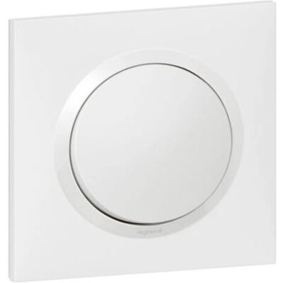 Interrupteur Legrand - Dooxie - Blanc - 10A - Publicité Interrupteur Legrand - Dooxie - Blanc - 10A - Publicité