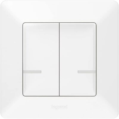 Legrand Valena 752187 Life mit Netatmo Wandsender 2-Fach - Wandsender Legrand Valena 752187 Life mit Netatmo Wandsender 2-Fach - Wandsender