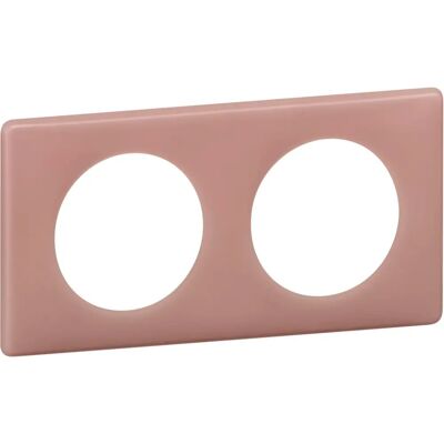 Legrand - Celiane - Vieux rose - 2-postes - Faceplate - Publicité Legrand - Celiane - Vieux rose - 2-postes - Faceplate - Publicité
