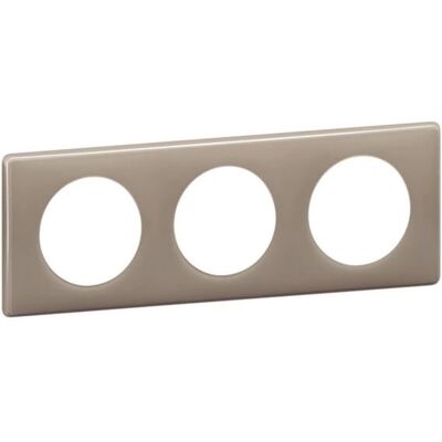 Legrand 066613 Plaque murale - 3 stations - Plastique - IP20 - 90mm Largeur - Publicité Legrand 066613 Plaque murale - 3 stations - Plastique - IP20 - 90mm Largeur - Publicité