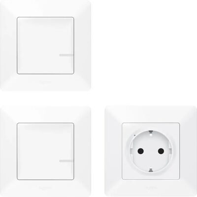 Legrand 752127 - Lichtschalter + Storenschalter Legrand 752127 - Lichtschalter + Storenschalter