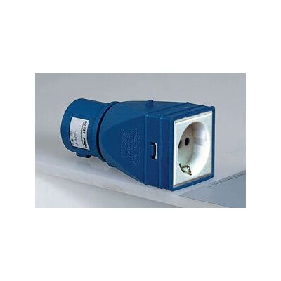 Legrand 052102 Adaptador de Enchufe - 16A, 2P+T, Base Industrial Legrand 052102 Adaptador de Enchufe - 16A, 2P+T, Base Industrial