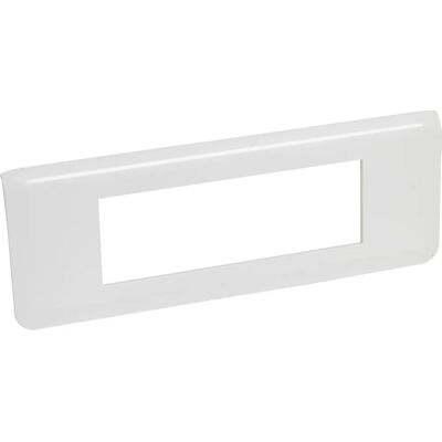 Legrand 277816L Wandplatte - 6 Module, Weiß Legrand 277816L Wandplatte - 6 Module, Weiß