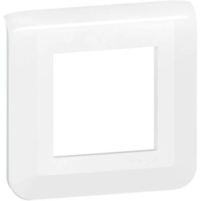 Legrand 078802L Plaque murale blanche - 2 modules - Couverture d'interrupteur - Publicité Legrand 078802L Plaque murale blanche - 2 modules - Couverture d'interrupteur - Publicité