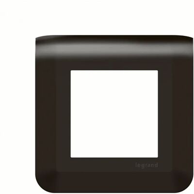 Legrand Plaque Murale - 2 Modules - Noir Mat - Plaque Murale - Publicité Legrand Plaque Murale - 2 Modules - Noir Mat - Plaque Murale - Publicité