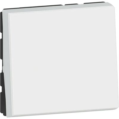 LEGRAND Mosaic Schakelaar - 2 Modules, Wit LEGRAND Mosaic Schakelaar - 2 Modules, Wit