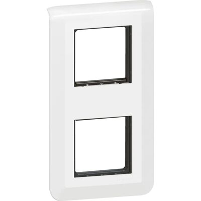 Legrand Placa de Pared Blanca 2x2 Módulos - Accesorios Eléctricos Legrand Placa de Pared Blanca 2x2 Módulos - Accesorios Eléctricos