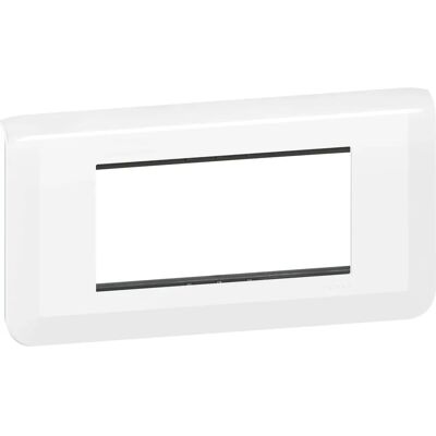 Support Mosaic Legrand 4 modules - Support et plaque pour interrupteurs et prises - Publicité Support Mosaic Legrand 4 modules - Support et plaque pour interrupteurs et prises - Publicité