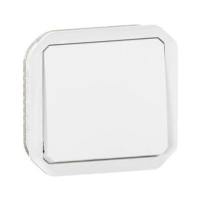 Interrupteur Blanc Legrand 069611L - IP55, 10A, Bipolaire - Publicité Interrupteur Blanc Legrand 069611L - IP55, 10A, Bipolaire - Publicité