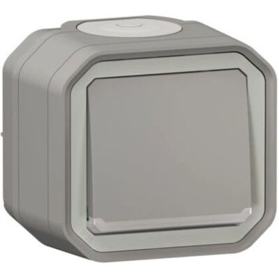 Interruptor de Luz Legrand 069722L - Luminoso, Montaje en Superficie, IP55 Interruptor de Luz Legrand 069722L - Luminoso, Montaje en Superficie, IP55
