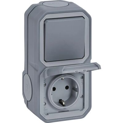 Enchufe eléctrico IP44 Legrand Plexo New Enchufe eléctrico IP44 Legrand Plexo New