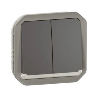Legrand 069806L Doppel Lichtsockel - Lichtschalter Legrand 069806L Doppel Lichtsockel - Lichtschalter