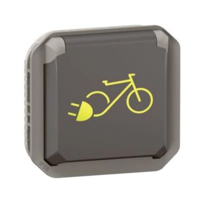 LEGRAND Broche de contact de protection - IP55 - 16A - Anthracite - Prise murale - Publicité LEGRAND Broche de contact de protection - IP55 - 16A - Anthracite - Prise murale - Publicité