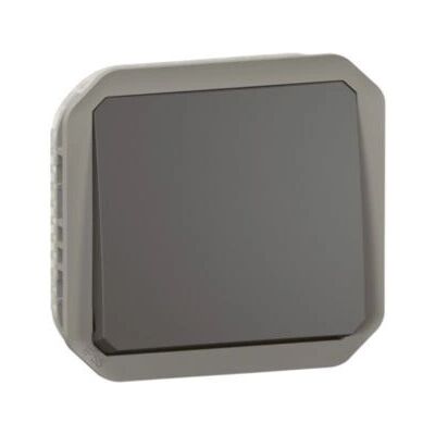 Interrupteur Legrand 069810L Anthracite - IP55 - Publicité Interrupteur Legrand 069810L Anthracite - IP55 - Publicité