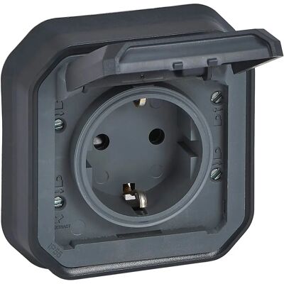 Legrand Vägguttag 2p+t 16A IP55 - Eluttag Legrand Vägguttag 2p+t 16A IP55 - Eluttag