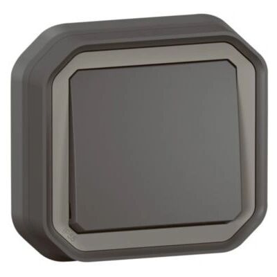 Interrupteur Legrand 069881L - Anthracite - IP55 - Intérieur - Publicité Interrupteur Legrand 069881L - Anthracite - IP55 - Intérieur - Publicité