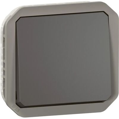 Legrand 0 700 46 Elektrische Schakelaar - IP55 Waterdicht - Antraciet Legrand 0 700 46 Elektrische Schakelaar - IP55 Waterdicht - Antraciet
