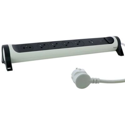 Legrand Verlengsnoer - 5 Stopcontacten met overspanningsbeveiliging Legrand Verlengsnoer - 5 Stopcontacten met overspanningsbeveiliging