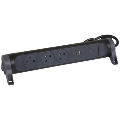 Legrand 049425 hosszabbító - Túláramerősség elleni védelemmel, 3 aljzat, USB Type-A és C Legrand 049425 hosszabbító - Túláramerősség elleni védelemmel, 3 aljzat, USB Type-A és C