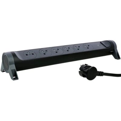 Legrand 049427 Verlängerungskabel - 6 Steckdosen, 1,5m Kabel, Typ E Legrand 049427 Verlängerungskabel - 6 Steckdosen, 1,5m Kabel, Typ E