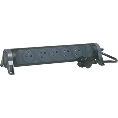 Legrand Verlengsnoer met 5 Stopcontacten - 1,5m Kabel Legrand Verlengsnoer met 5 Stopcontacten - 1,5m Kabel