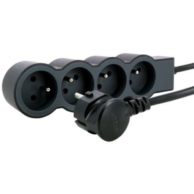 Legrand 049491 Verlengsnoer - 4 stopcontacten, 3m kabel Legrand 049491 Verlengsnoer - 4 stopcontacten, 3m kabel
