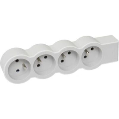 Legrand 049497 Prise de courant - Type E - 4 Prises Legrand 049497 Prise de courant - Type E - 4 Prises