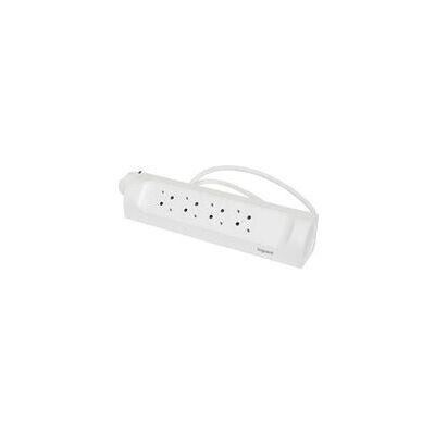 Regleta Legrand 694501 - Ángulo, 4 Tomas, Cable 1m Regleta Legrand 694501 - Ángulo, 4 Tomas, Cable 1m