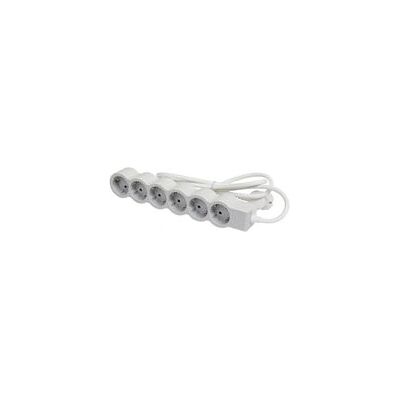 Legrand 694572 Stekkerdoos - 6 Stopcontacten, 5m Kabel, Plat ontwerp Legrand 694572 Stekkerdoos - 6 Stopcontacten, 5m Kabel, Plat ontwerp