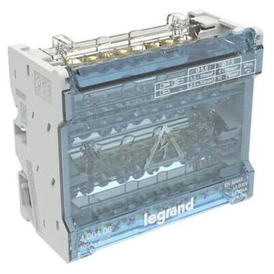 Connecteur électrique Legrand 400406 - Modular, 100A, Isolation Transparente - Publicité Connecteur électrique Legrand 400406 - Modular, 100A, Isolation Transparente - Publicité